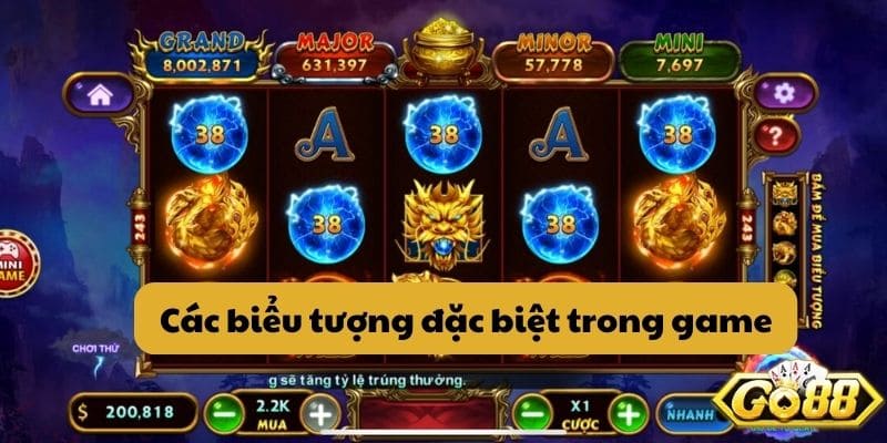 Các biểu tượng đặc biệt trong game