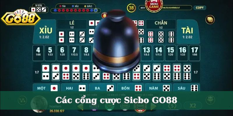 Cổng cược Sicbo GO88