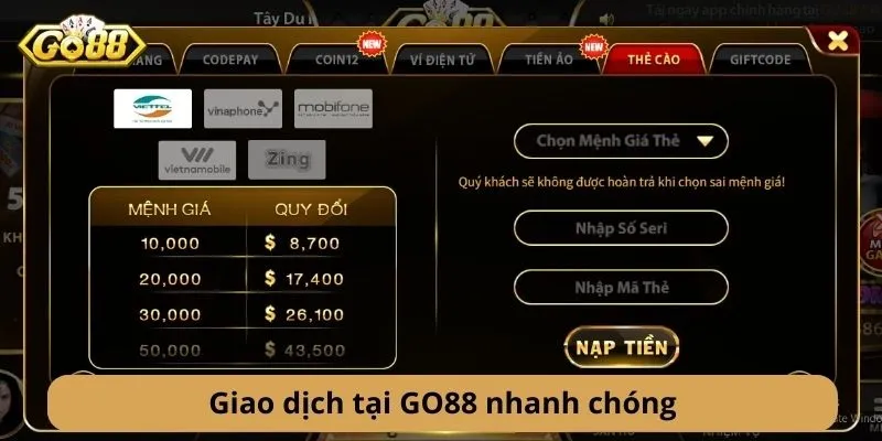 cổng game go88