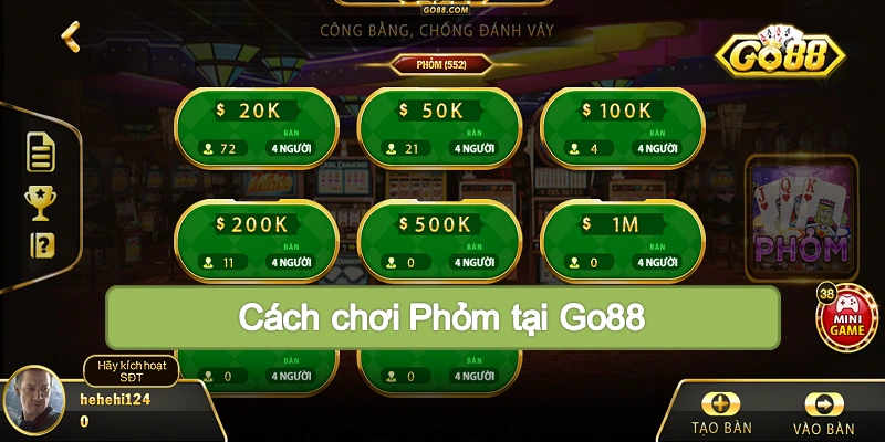 Phỏm Go88